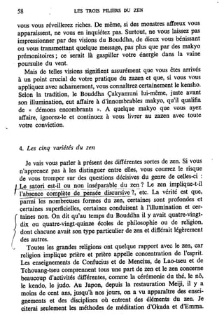 Les 3 piliers du zen de Philip Kapleau