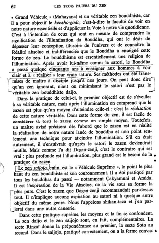 Les 3 piliers du zen de Philip Kapleau