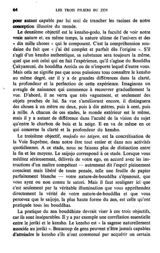 Les 3 piliers du zen de Philip Kapleau