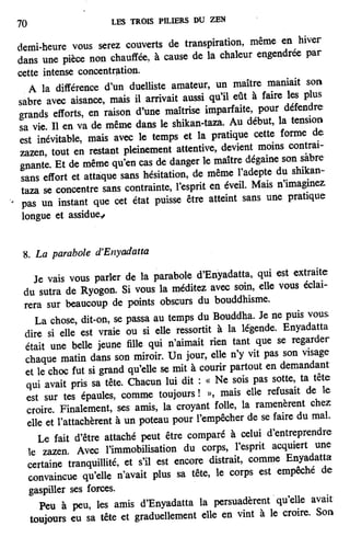 Les 3 piliers du zen de Philip Kapleau