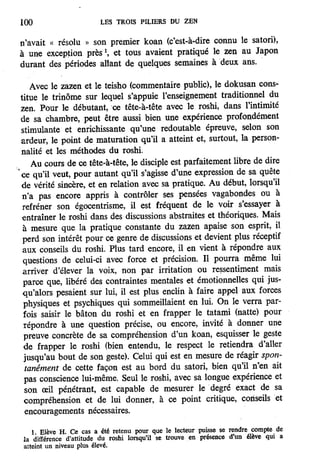 Les 3 piliers du zen de Philip Kapleau