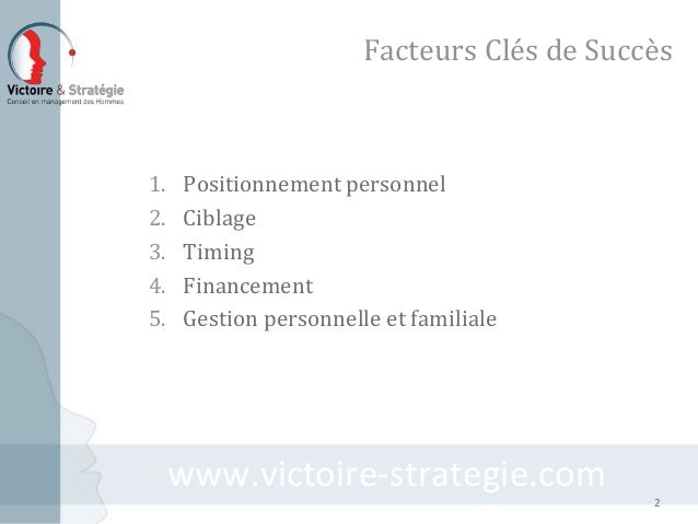 Les 5 facteurs clés de réussite de vos projets entrepreuneurial