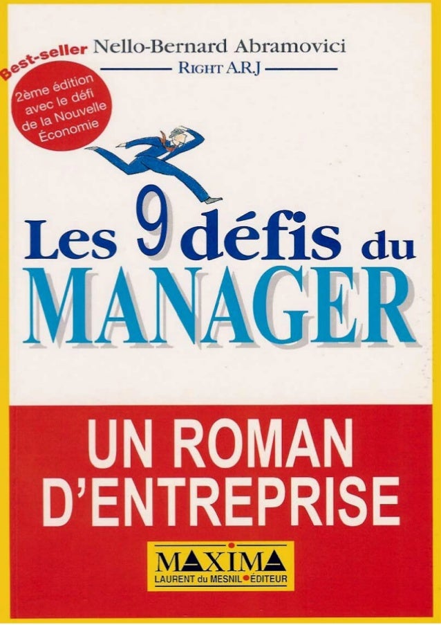 RÃ©sultat de recherche d'images pour "TÃ©lÃ©charger : Les 9 dÃ©fis du manager"