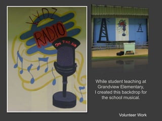 Bringing Art into The CommunityVolunteer Work