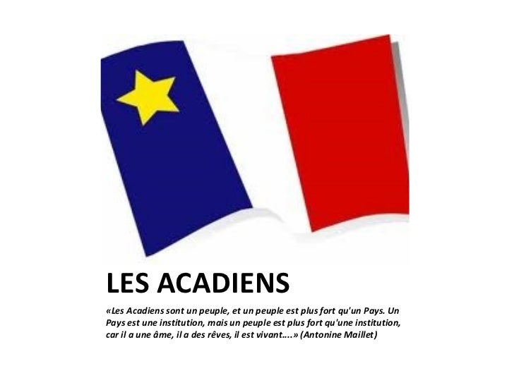Les acadiens