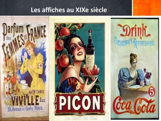 Les affiches au XIXe siècle
 