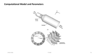 LES Analysis on Confined Swirling Flow in a Gas Turbine Swirl Burner | PDF
