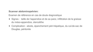 Scanner Stercolithe Comprehensive Overview of Acute Appendicitis: Diagnosis and Surgical ...