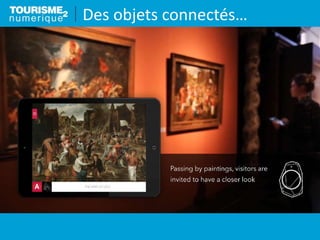 Des objets connectés…
 