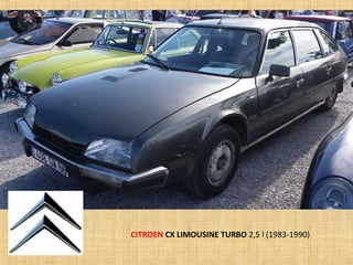 CITROEN CX LIMOUSINE TURBO 2,5 l (1983-1990)
 