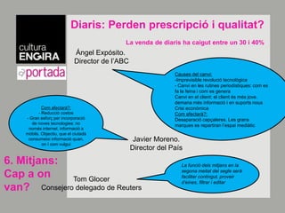 Quan hem fetl’esforç de buscar el relat (històries personals, anècdotes, exemples, xifres...)