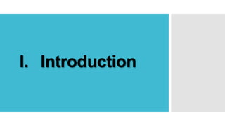 I. Introduction
 