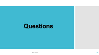 Questions
BDD NOSQL 60
 