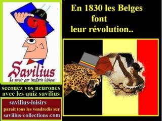 Les Belges font leur révolution