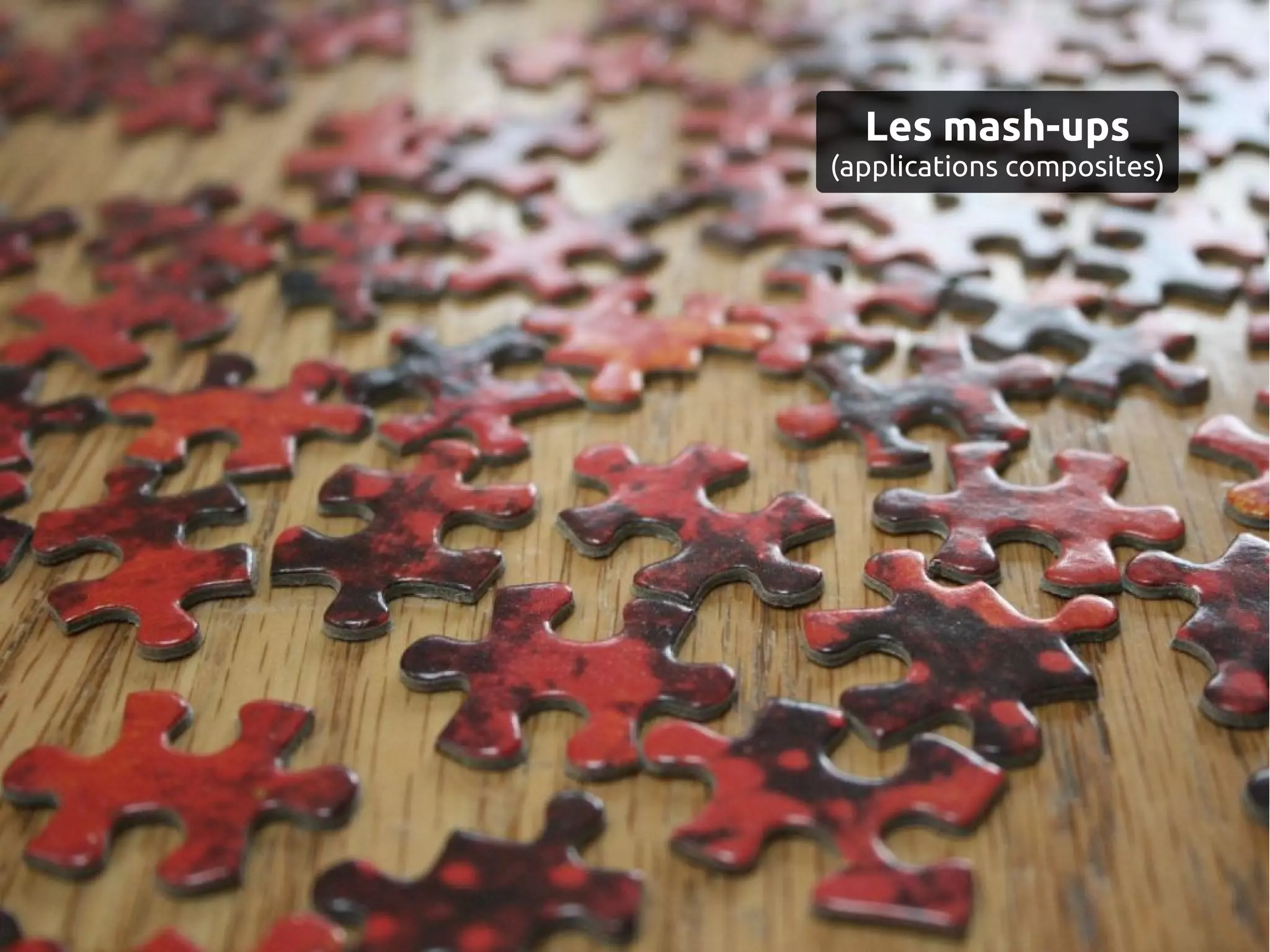 Les mash-ups
(applications composites)