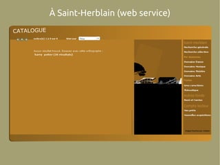 À Saint-Herblain (web service)
 
