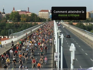 Comment atteindre la
  masse critique




CC-BY-SA // Hynek Moravec // Wikimedia Commons
 