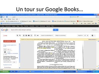 Un tour sur Google Books…
 