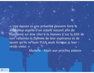 Les bénévoles sous les projecteurs