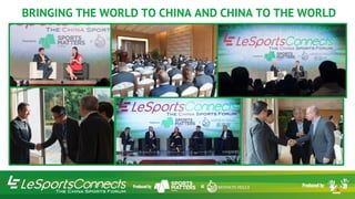 BRINGING THE WORLD TO CHINA AND CHINA TO THE WORLD
 