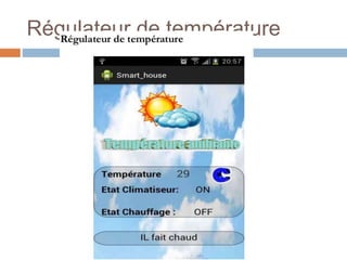 Régulateur de température 
 