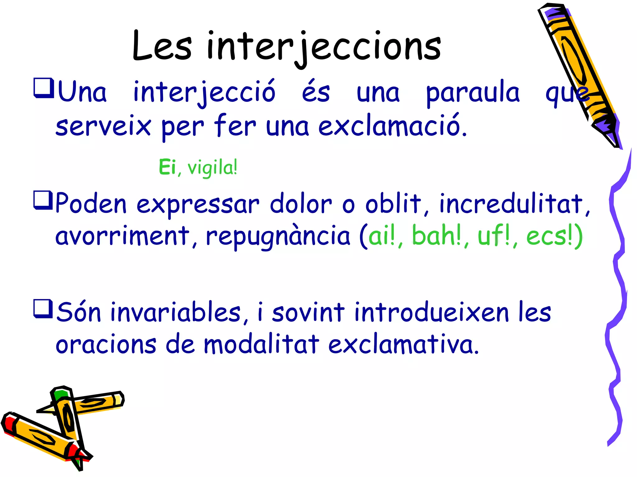 Les categories gramaticals catala | PPT