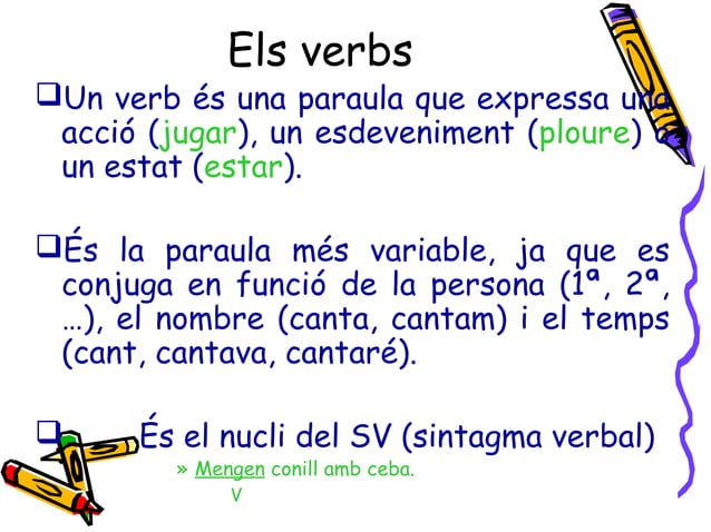 Les categories gramaticals catala | PPT