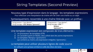 Les chaines de a à Z, de String à StringTemplate.pdf