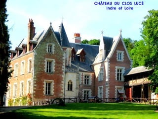 CHÂTEAU DU CLOS LUCÉ
     Indre et Loire
 