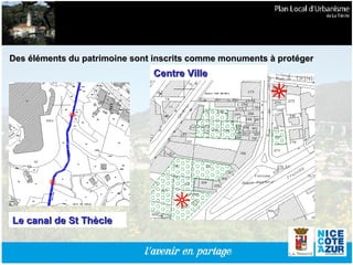Des éléments du patrimoine sont inscrits comme monuments à protéger Le canal de St Thècle Centre Ville 