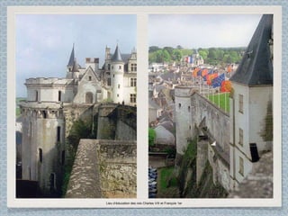 Lieu d’éducation des rois Charles VIII et François 1er 