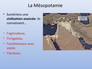 Les Civilisations Anciennes La Mesopotamie Et L Egypte