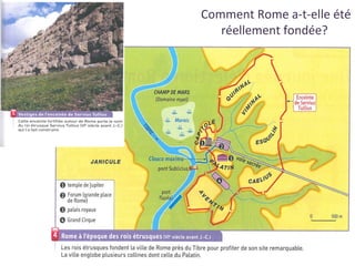 Comment Rome a-t-elle été
réellement fondée?
 