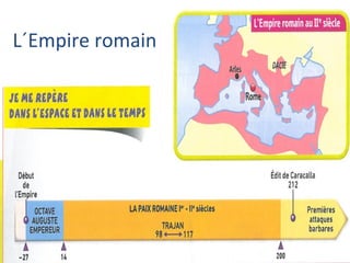 L´Empire romain
 
