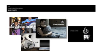 — 
Une communication 
DISPERSÉE 
 