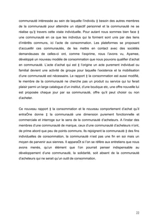 Les communautés virtuelles sur internet