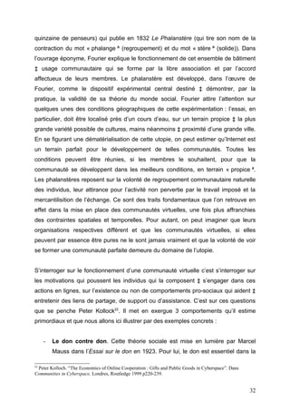 Les communautés virtuelles sur internet