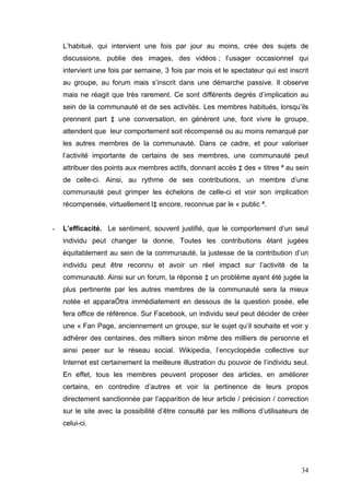 Les communautés virtuelles sur internet