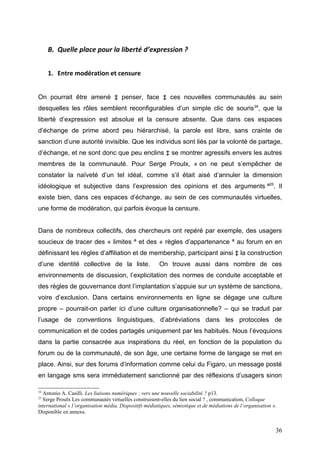 Les communautés virtuelles sur internet