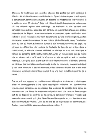 Les communautés virtuelles sur internet