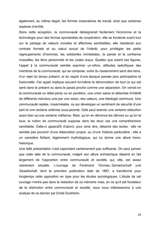 Les communautés virtuelles sur internet