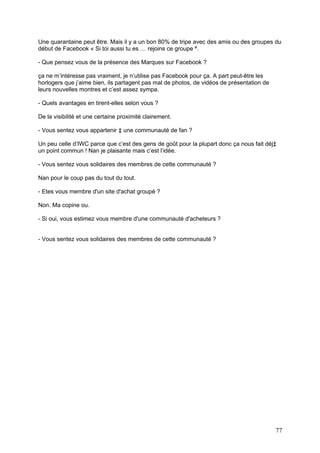 Les communautés virtuelles sur internet