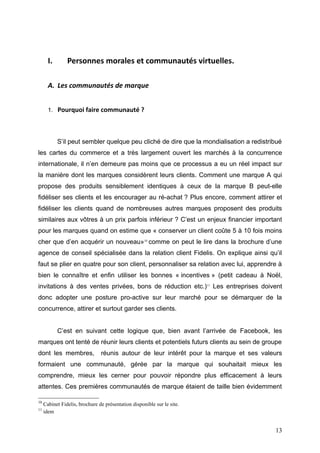 Les communautés virtuelles sur internet