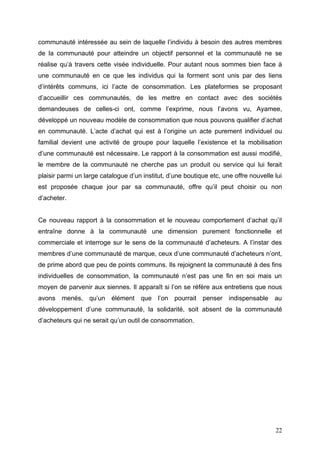 Les communautés virtuelles sur internet