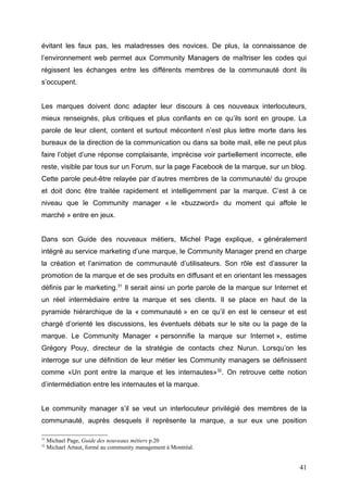 Les communautés virtuelles sur internet