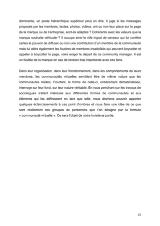 Les communautés virtuelles sur internet