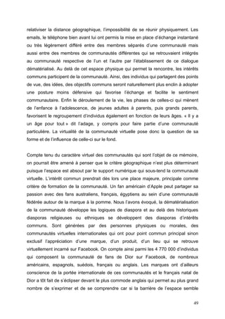 Les communautés virtuelles sur internet