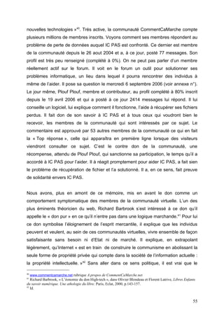 Les communautés virtuelles sur internet