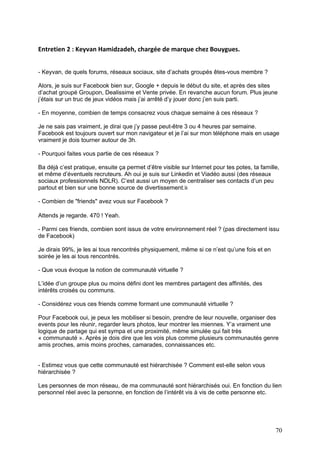 Les communautés virtuelles sur internet