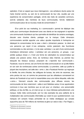 Les communautés virtuelles sur internet